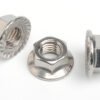 Stainless Steel Flange Hex Nut Manufacturer In India, Ahmedabad, Gujarat