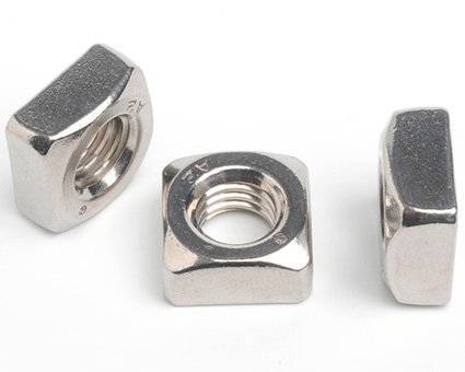 Stainless Steel Square Nuts, Square Nuts