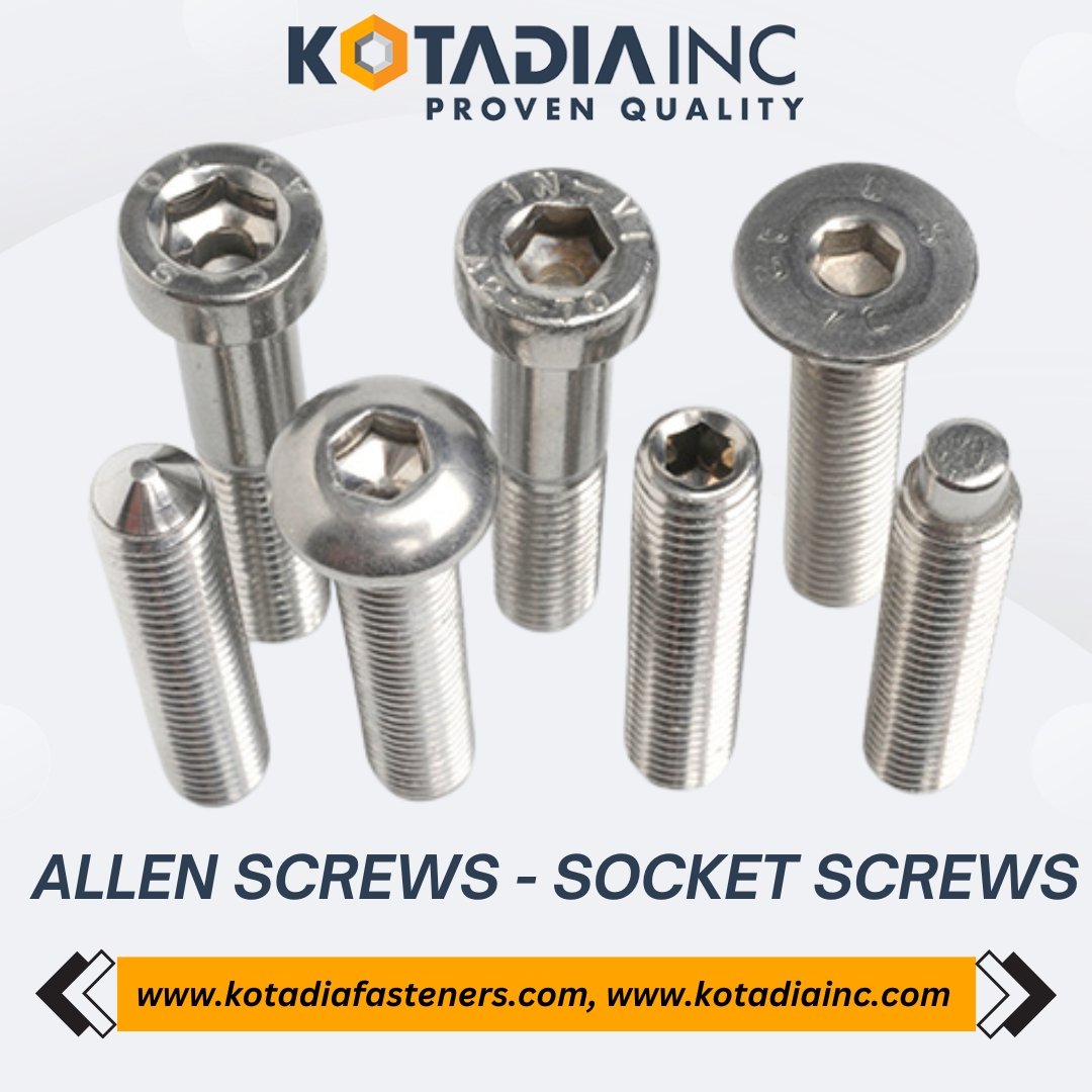 ALLEN BOLTS - SOCKET SCREW