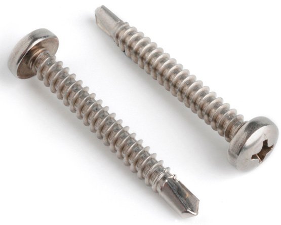 Stainless Steel Phillips Pan Self Drilling Screw